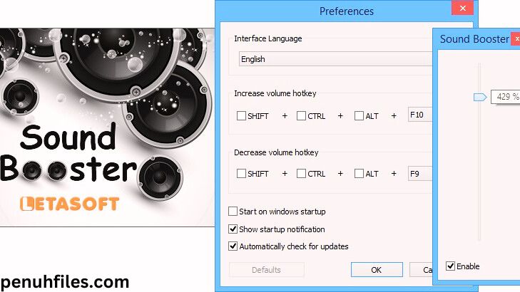 Download Letasoft Sound Booster License Key